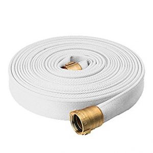 with NH Aluminum Couplings Details about   Angus Redchief FIRE HOSE 3" x 50 ft 